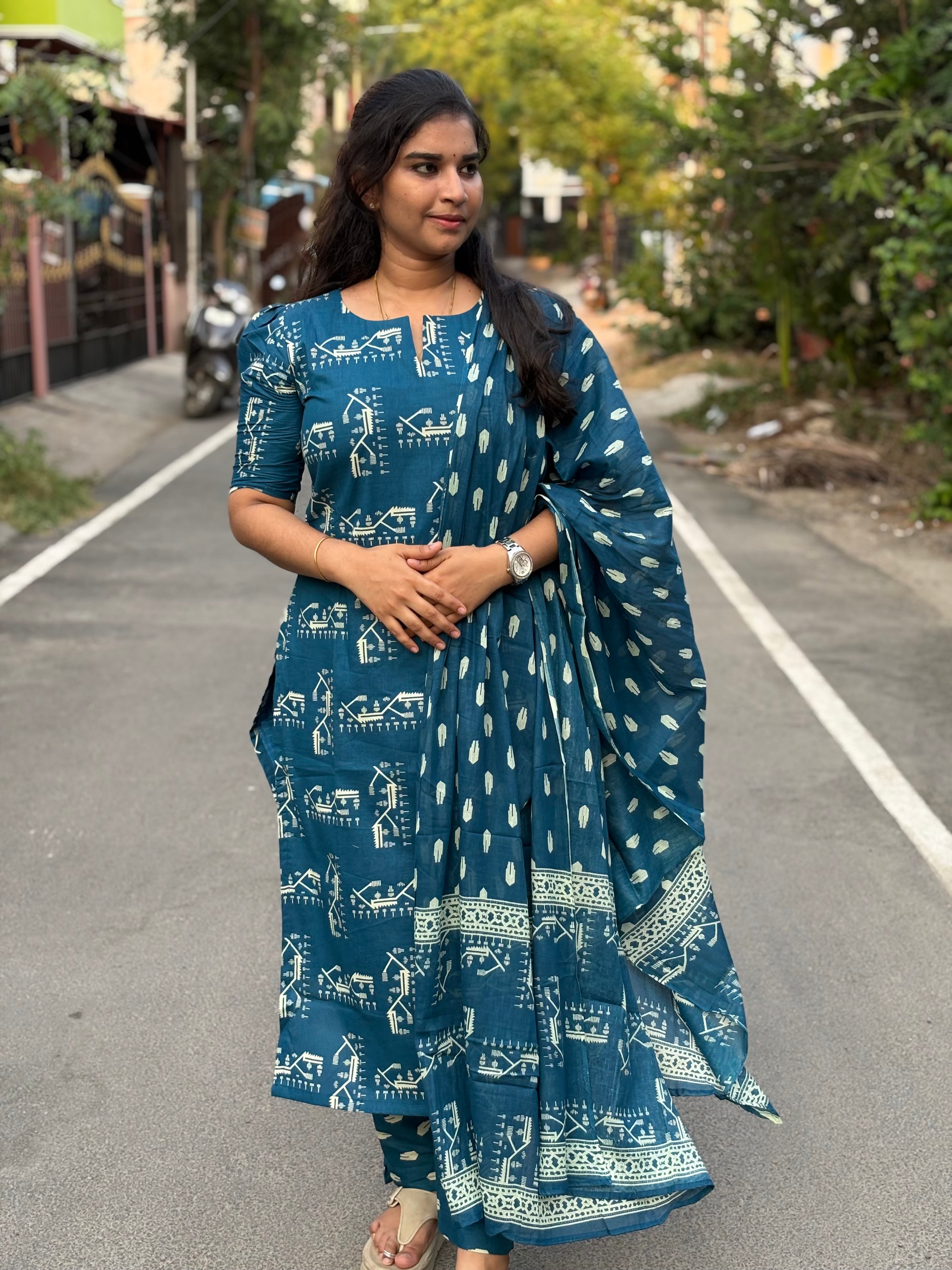 Jaipur Cotton Suit Set