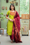 Pachai Kuyil - Kalyani Cotton Suit Set
