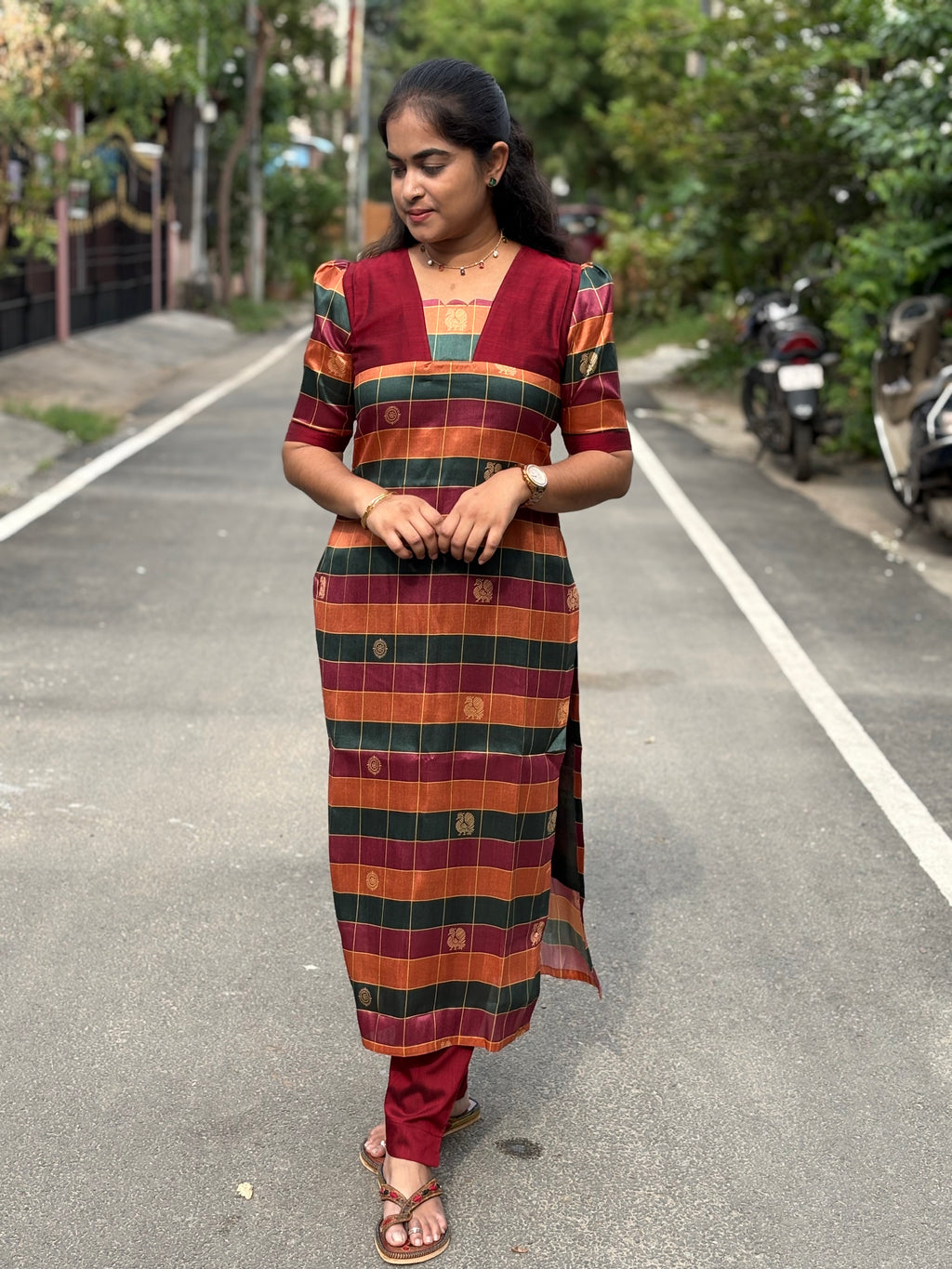 Paalum Pazhamum Checks Coord Set