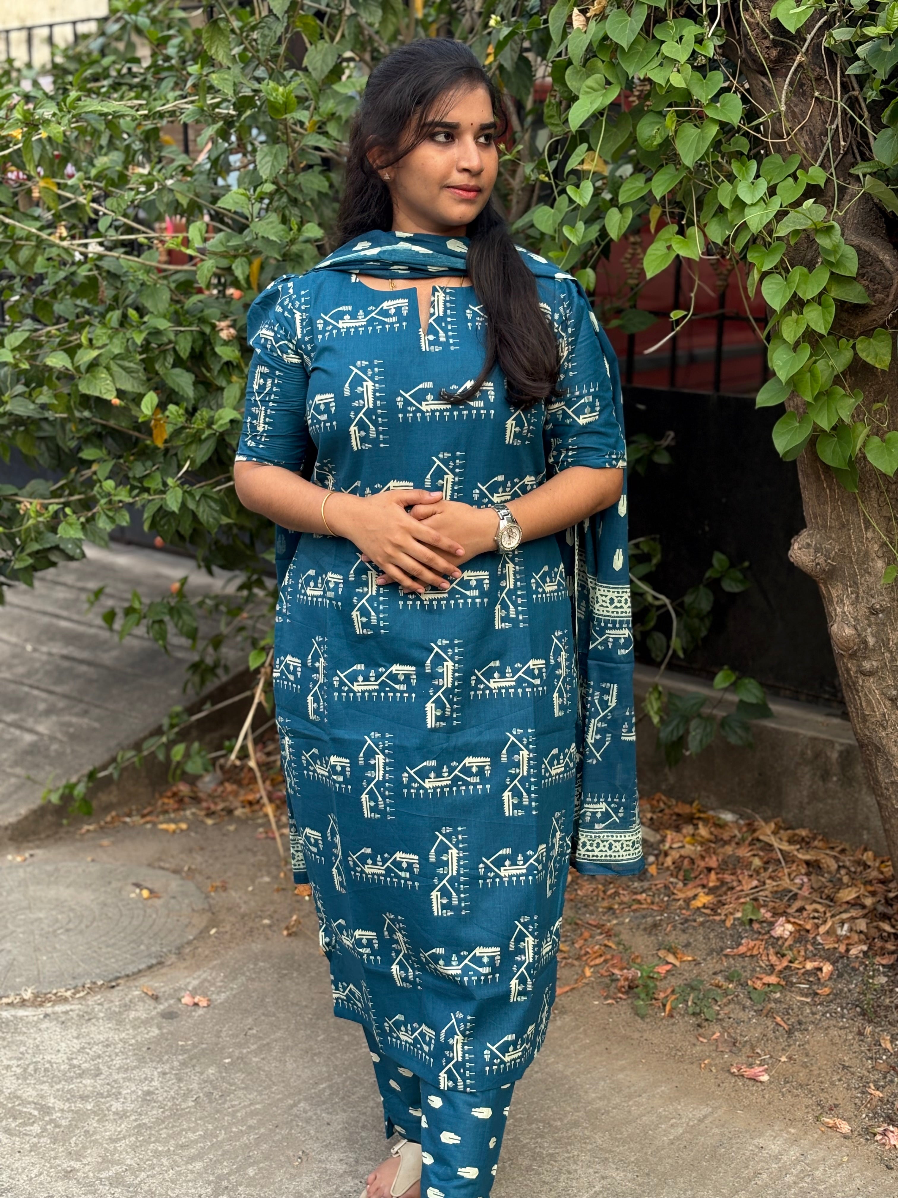 Jaipur Cotton Suit Set