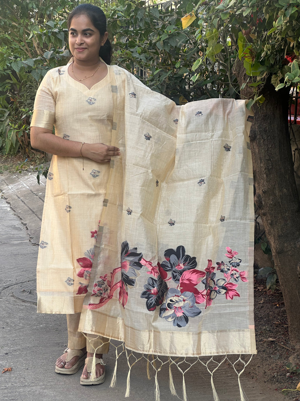 Jamdani Cotton suit sets