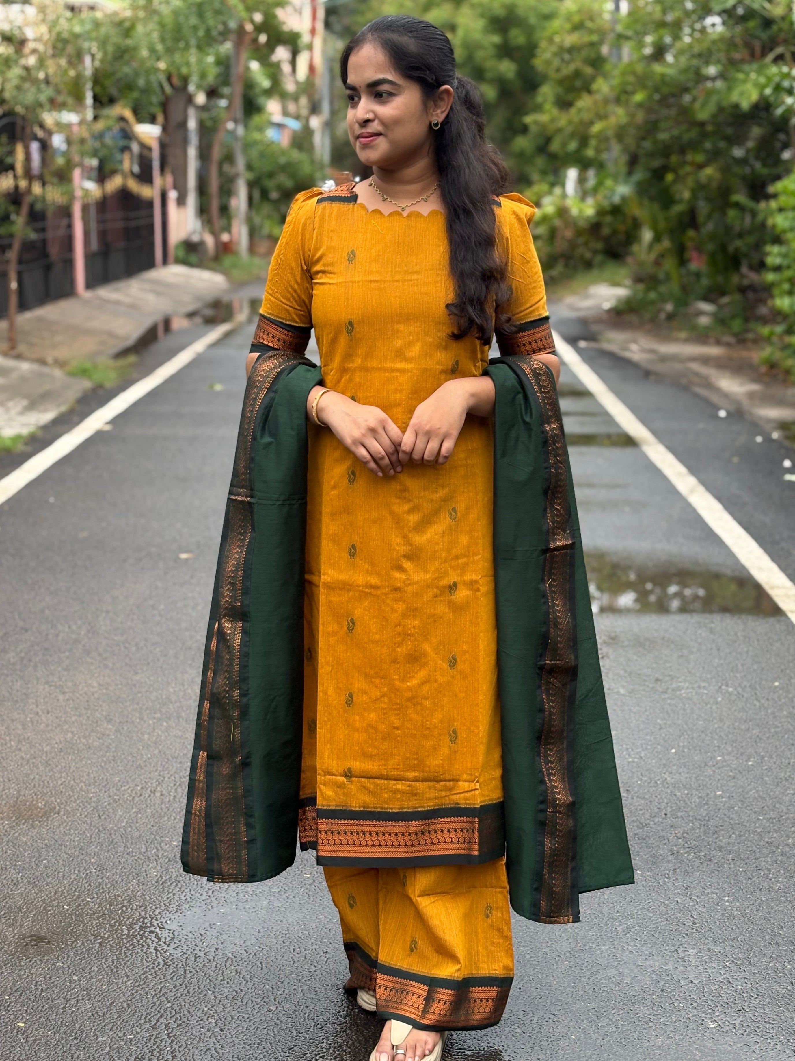 Kalyani Cotton Suit Set