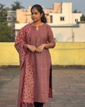 Khadi Cotton Top and Dupatta set