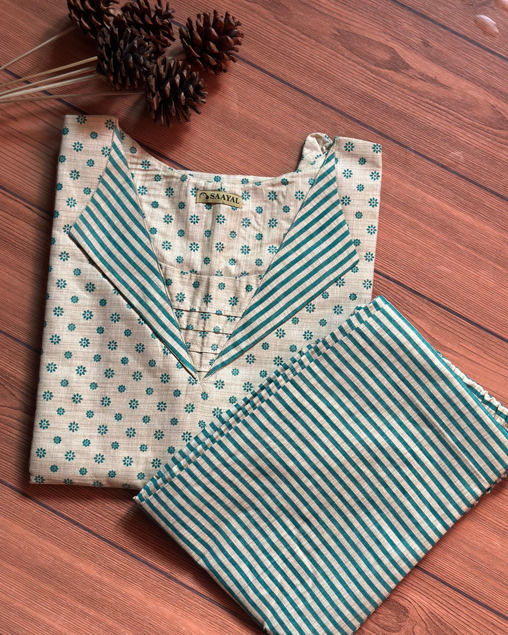 Khadi Cotton Coord set