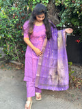 Raw Silk Suit Set