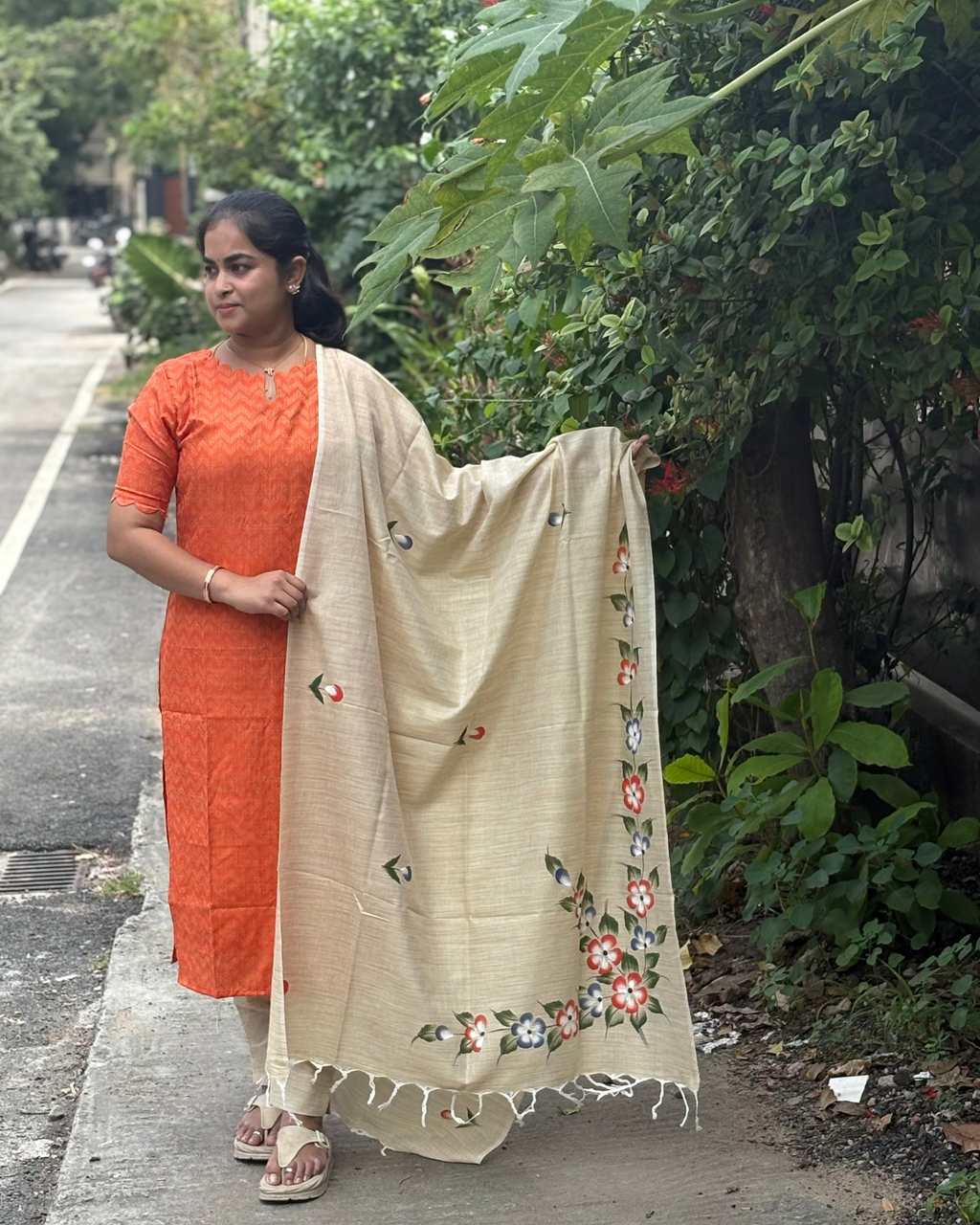 Soft Silk Cotton Suit Set